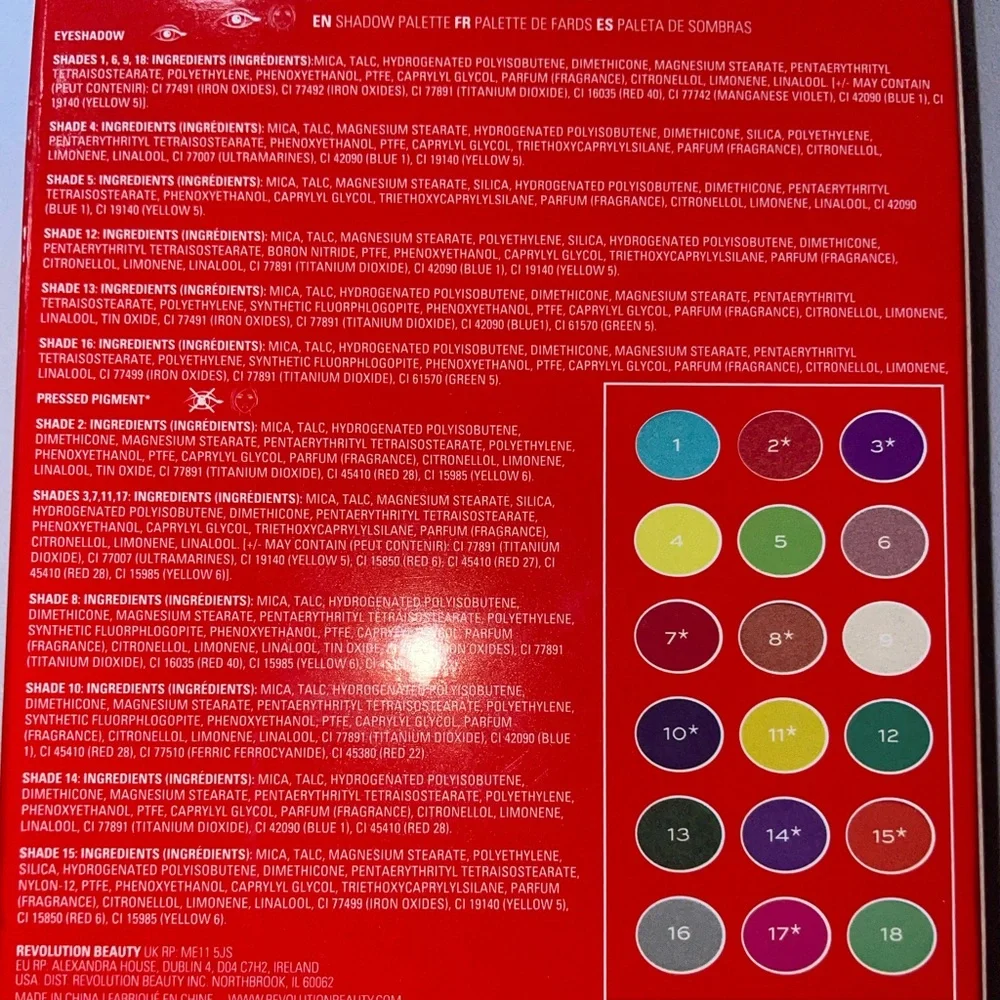 I ❤️ Revolution, “FRUITY PEBBLES”, NWT